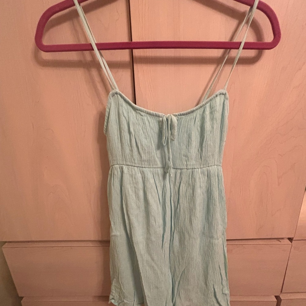 Sale! New Hollister Aqua Blue Romper w/ Adjustable Straps